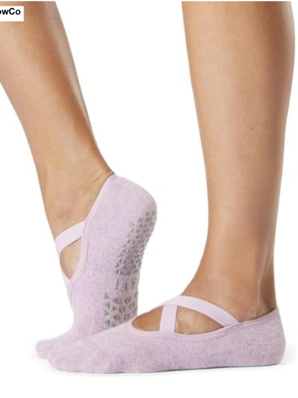 Women's Low Cut Pilates Barre Grip Socks Organic Cotton Non Slip